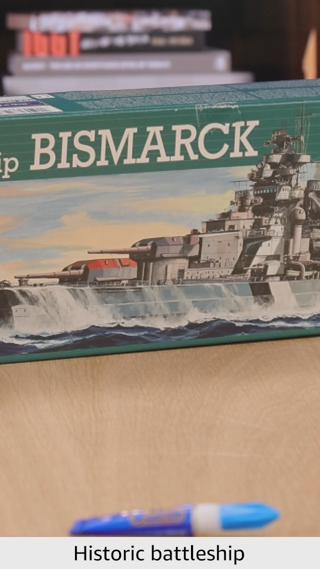 Amazon.com: Revell of Germany Battleship Bismarck Plastic Model